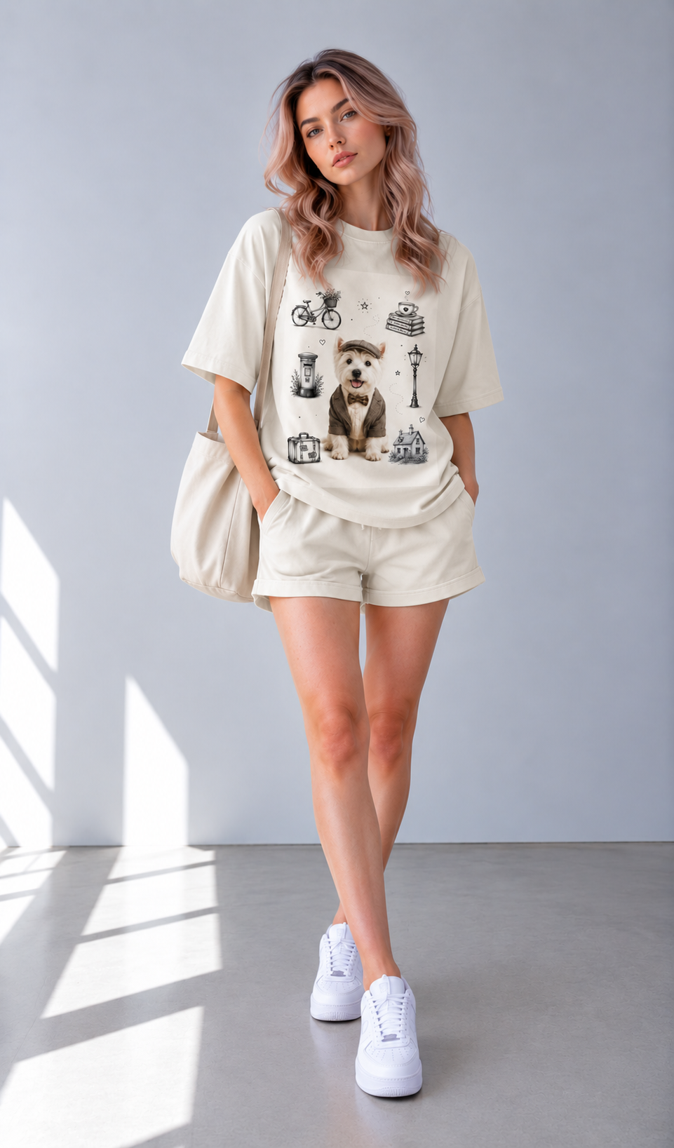 Heavyweight Loose Fit Cotton T-Shirt — Lavanzey Retro Casual Edit