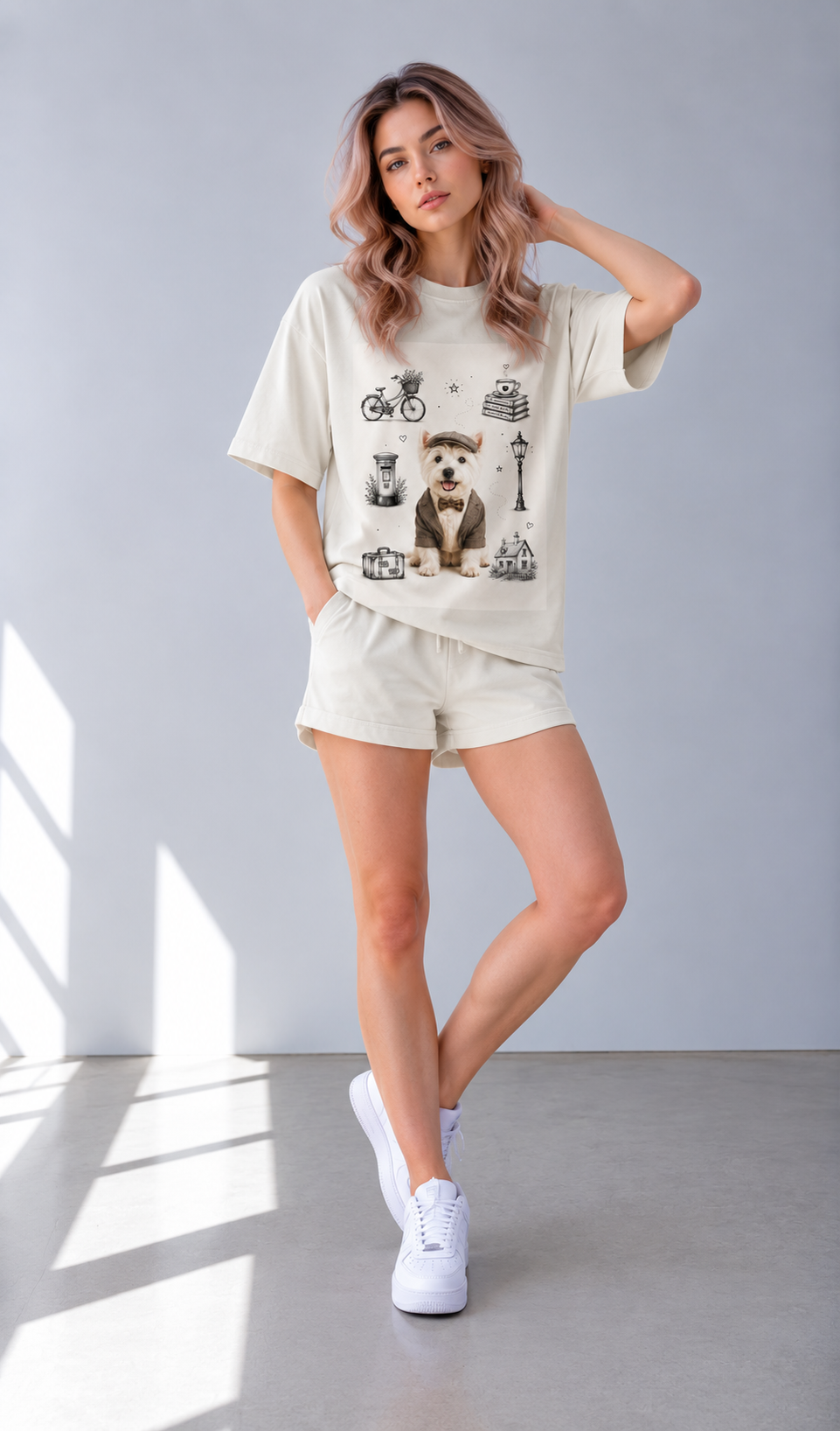 Heavyweight Loose Fit Cotton T-Shirt — Lavanzey Retro Casual Edit