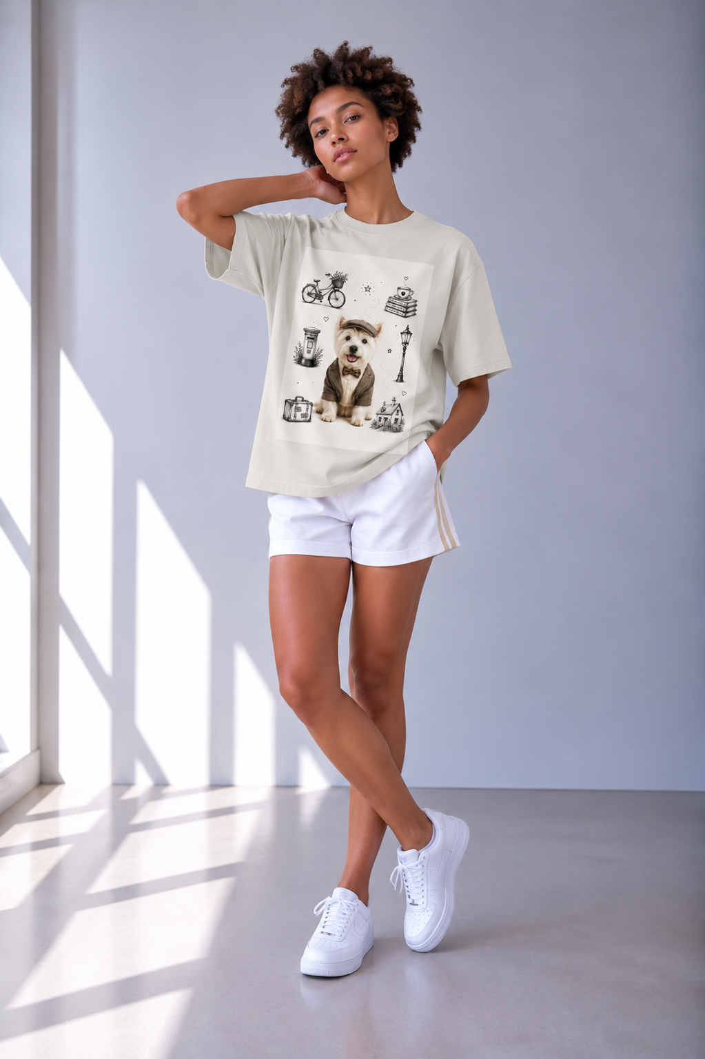 Heavyweight Loose Fit Cotton T-Shirt — Lavanzey Retro Casual Edit