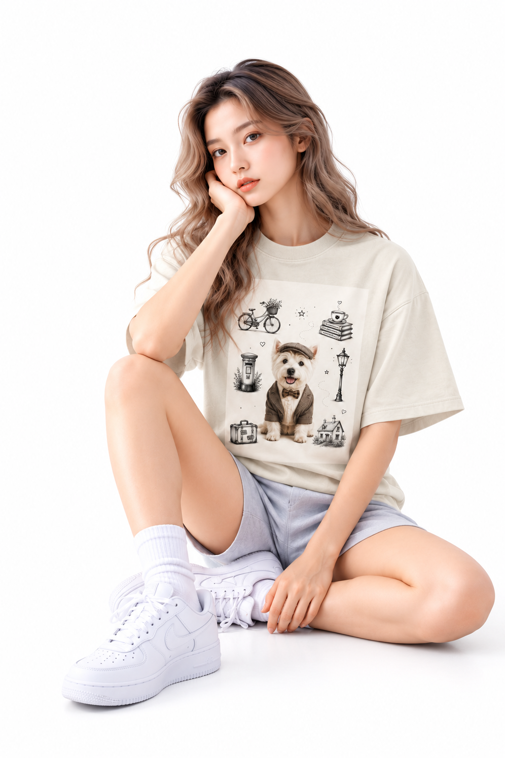 Heavyweight Loose Fit Cotton T-Shirt — Lavanzey Retro Casual Edit