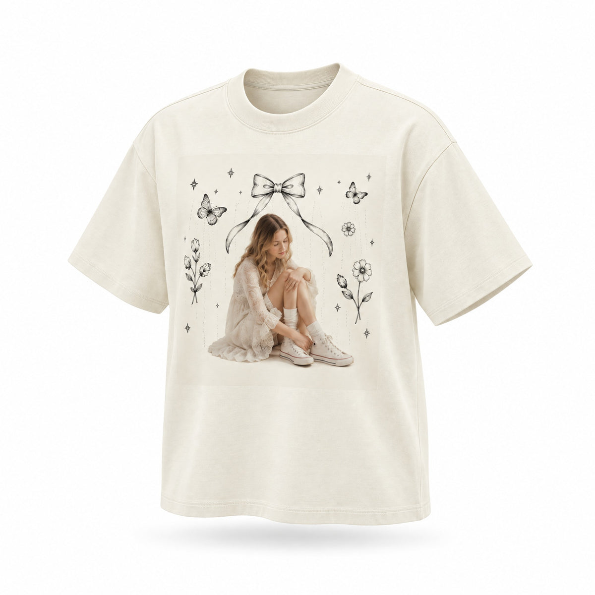 T-shirt ample oversize en coton — Édition sport rétro Lavanzey