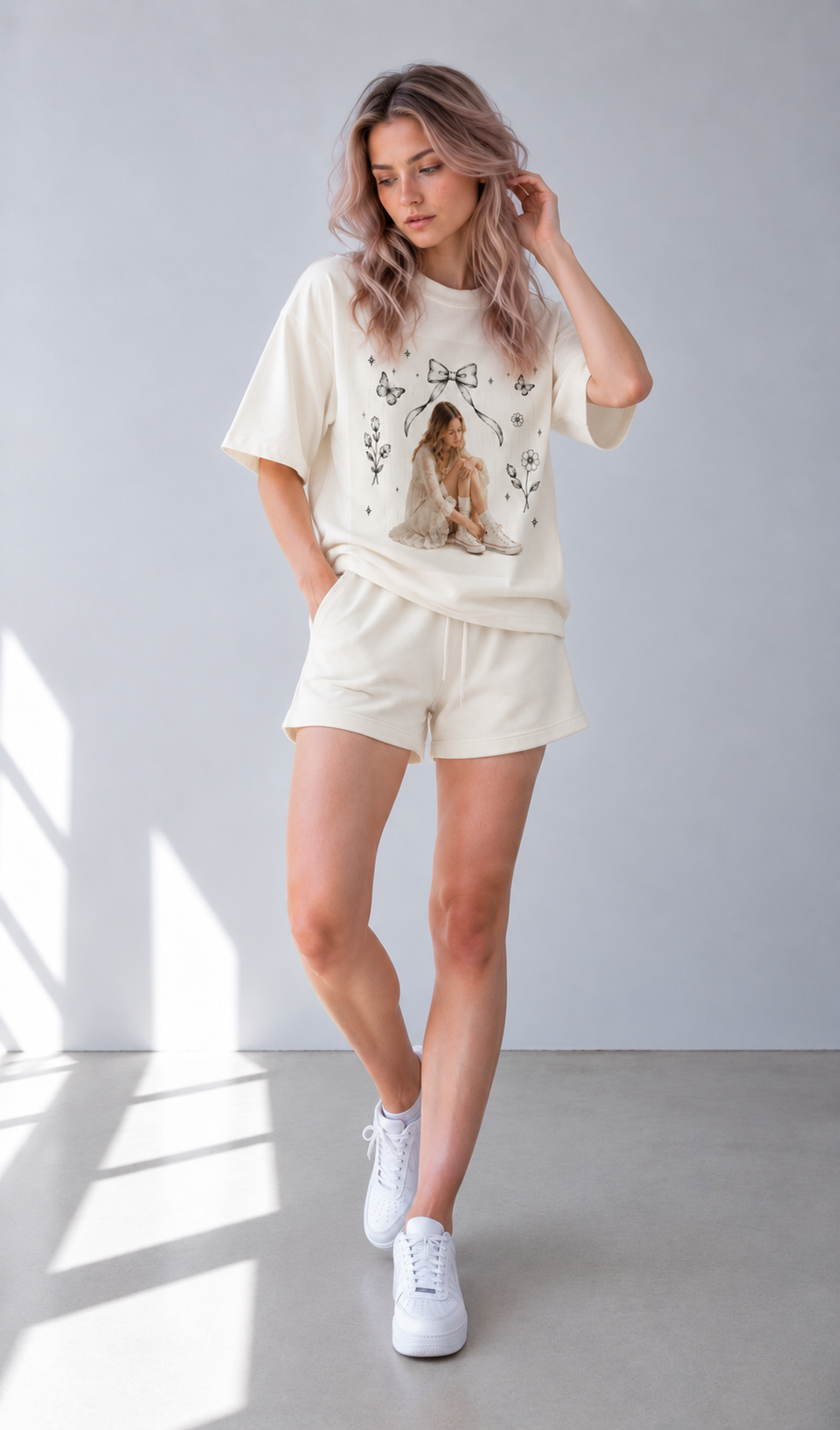 Boxy Oversized Cotton T-Shirt — Lavanzey Retro Sport Edit