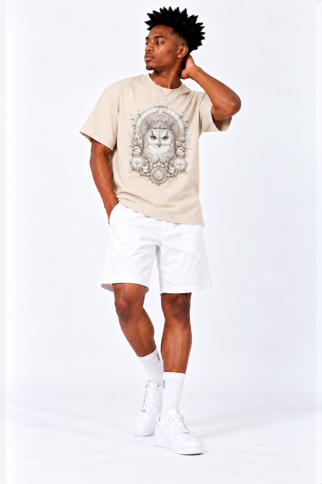 Leichtes Unisex-Oversize-T-Shirt — Lavanzey Retro Active Edit