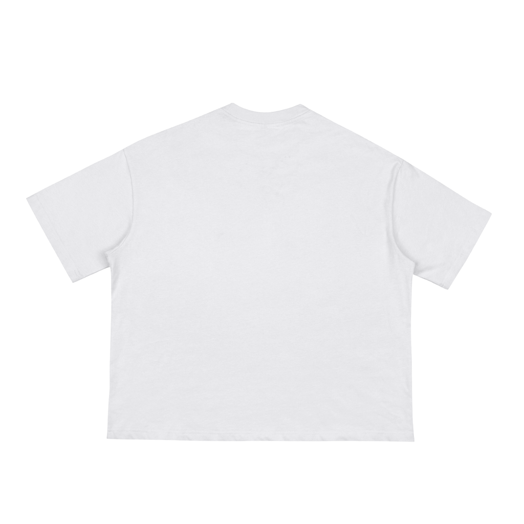 Loose Boxy Cotton Tee — Classic Retro Streetwear for Gym & Weekend
