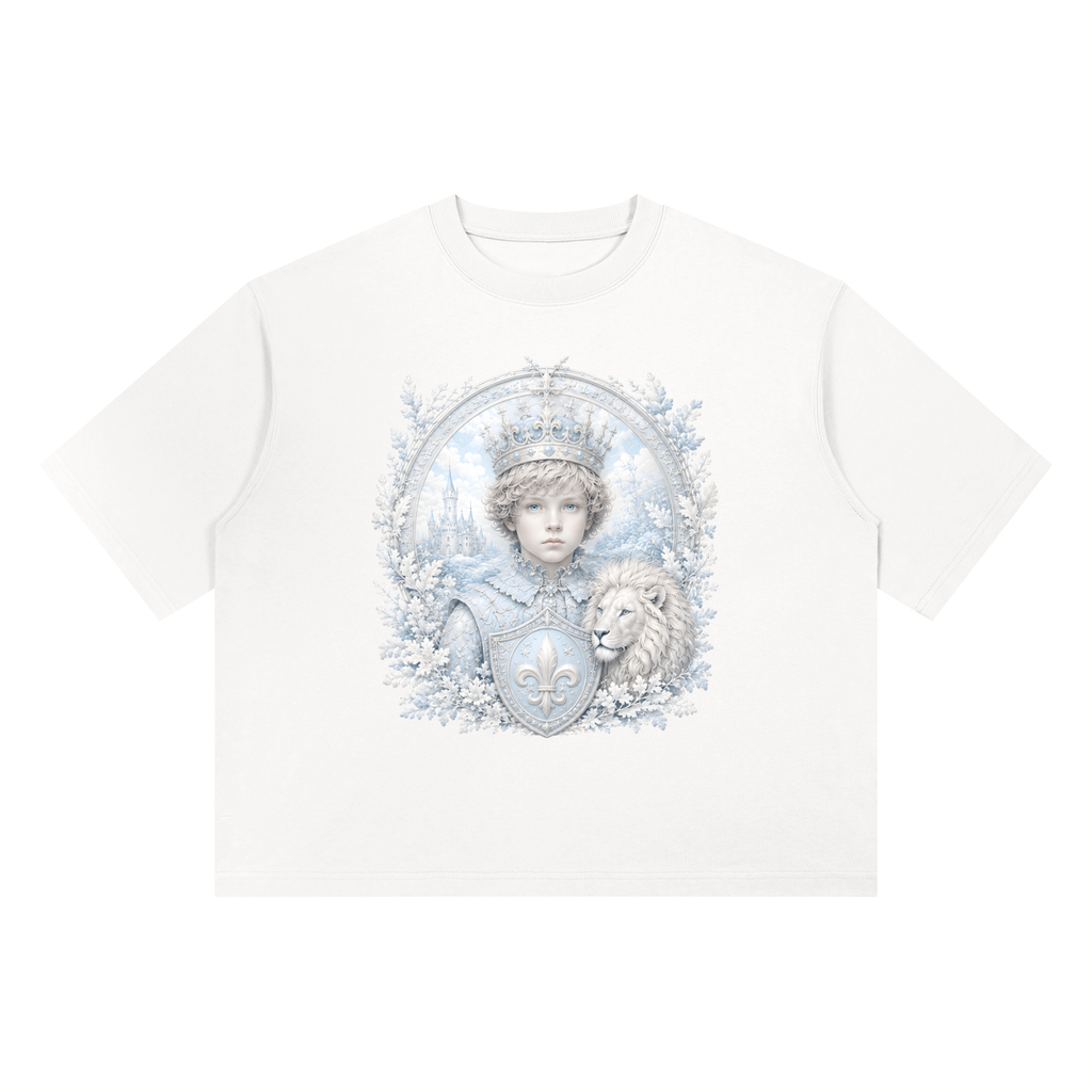 Heavyweight Boxy Oversized T-Shirt — Retro Streetwear for Gym & Weekend