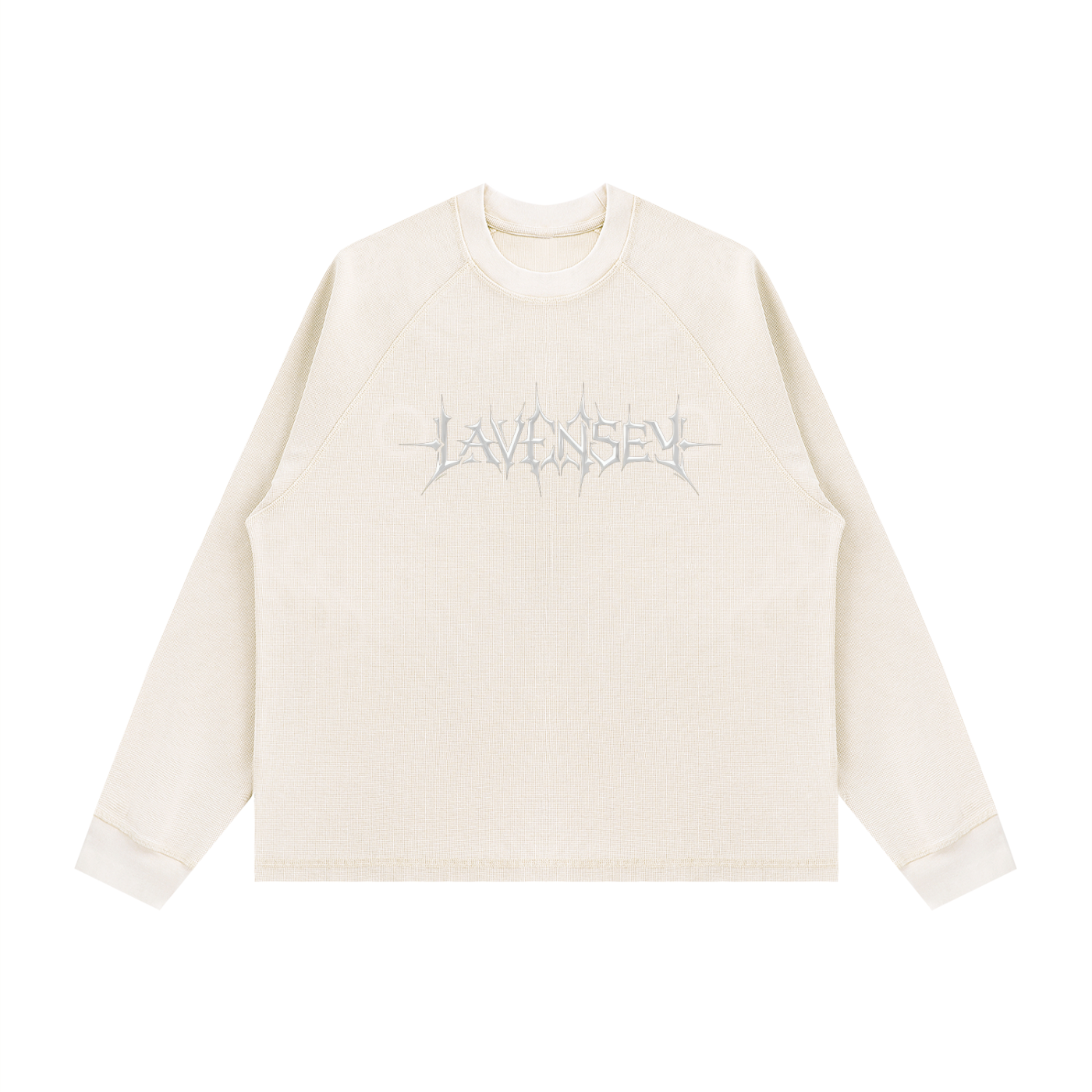 Unisex Vintage Wash Boxy  Waffle T-Shirt