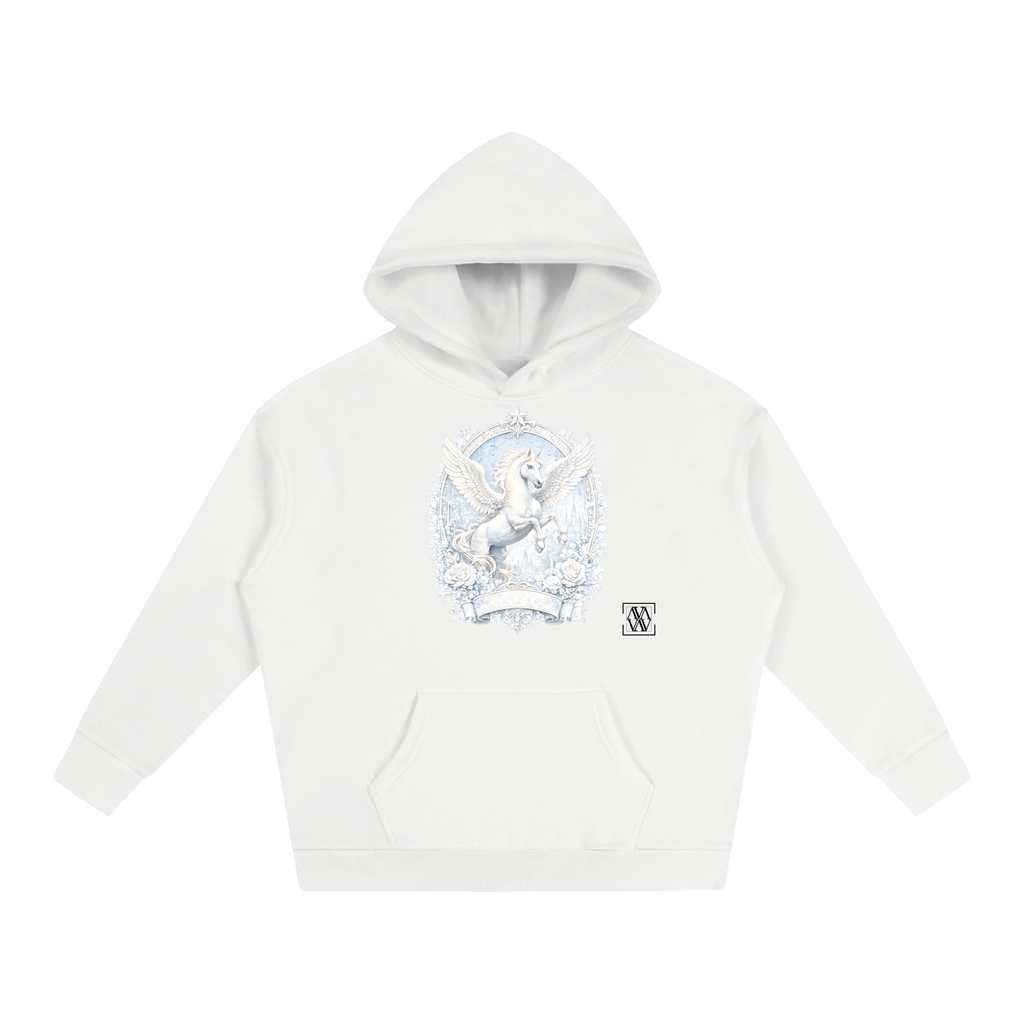 Oversized Fleece Hoodie — Retro Streetwear for Gym & Weekend