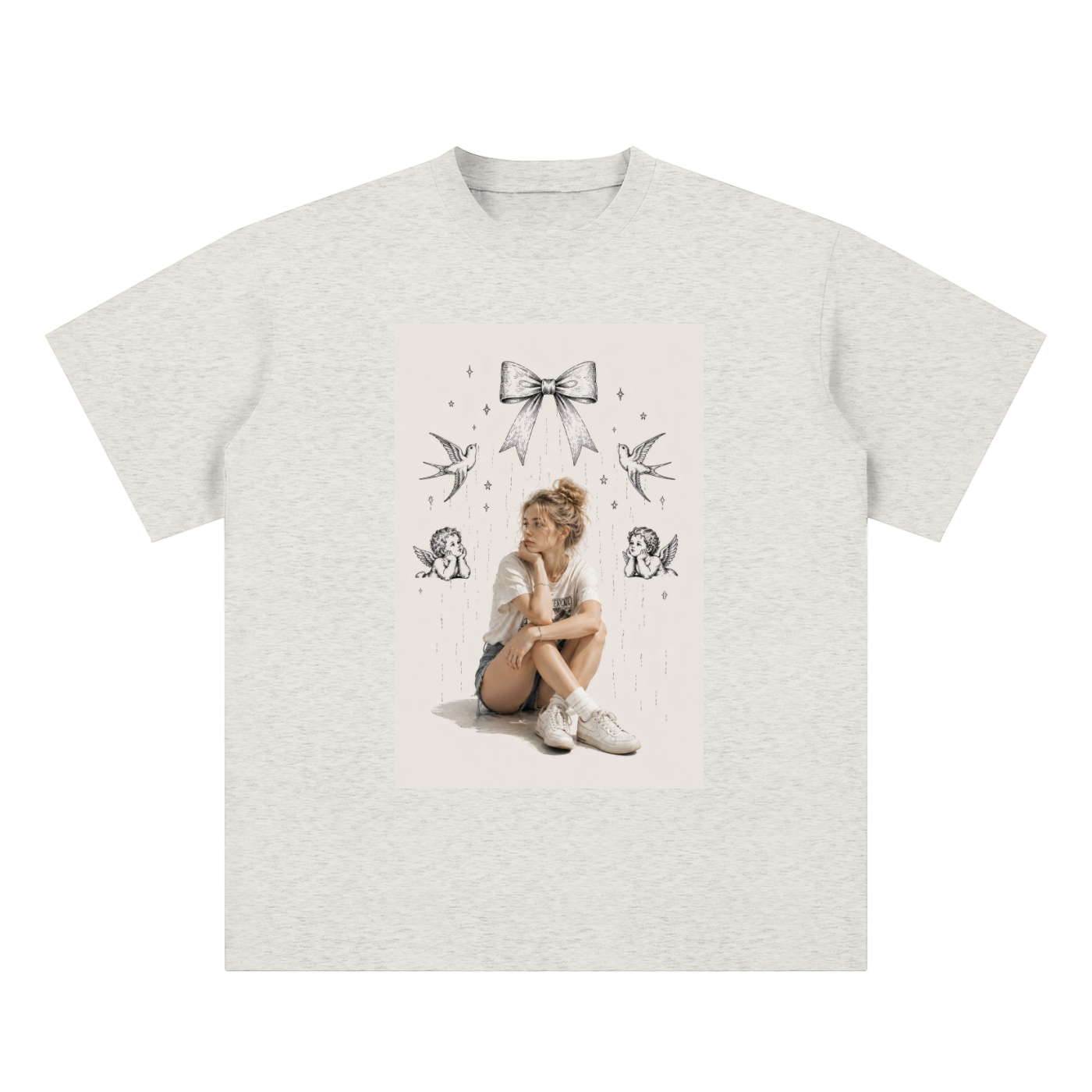 Unisex Sueded Cotton T-Shirt