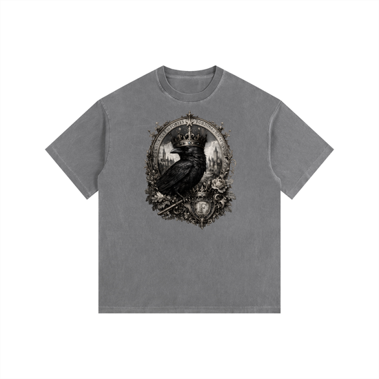 Vintage Washed Oversized Cotton T-Shirt
