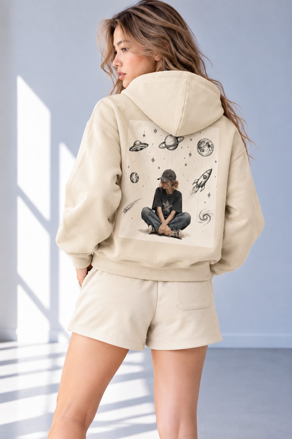 Schwerer Unisex-Hoodie — Oversize-Streetwear-Essential