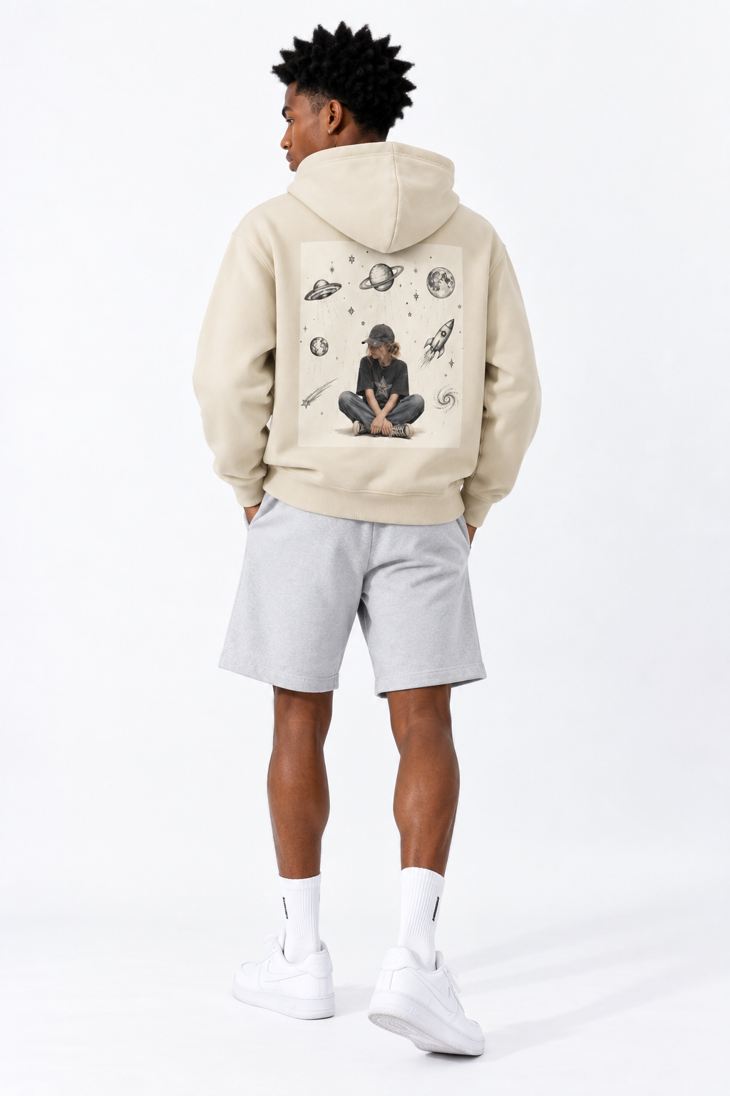 Schwerer Unisex-Hoodie — Oversize-Streetwear-Essential