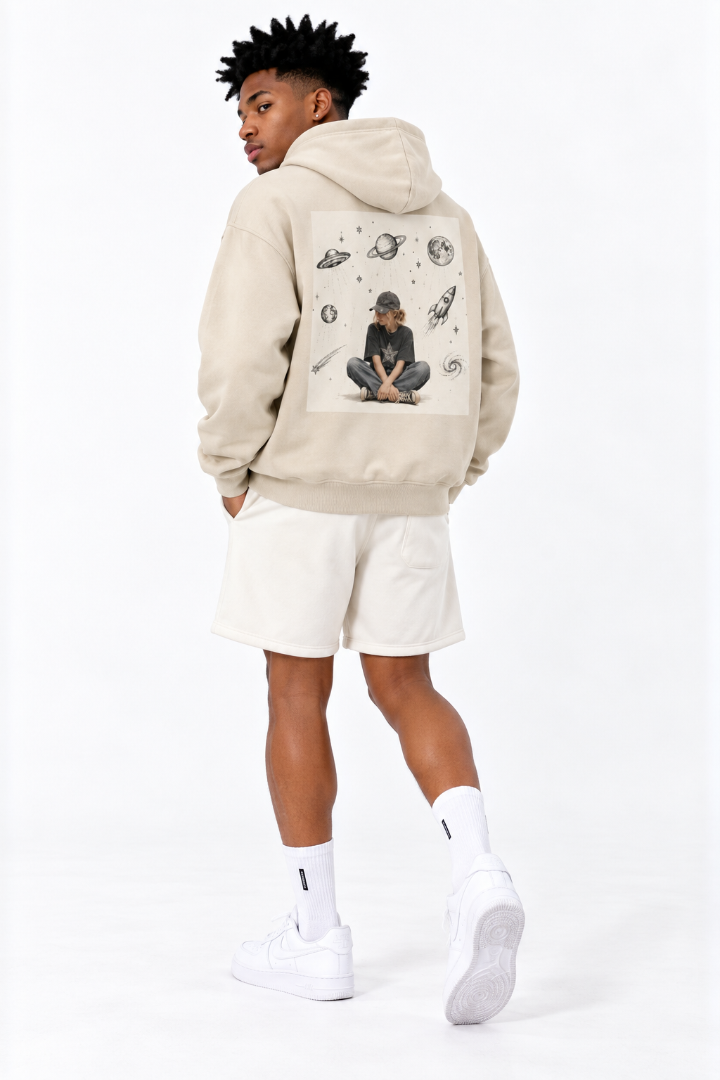 Schwerer Unisex-Hoodie — Oversize-Streetwear-Essential