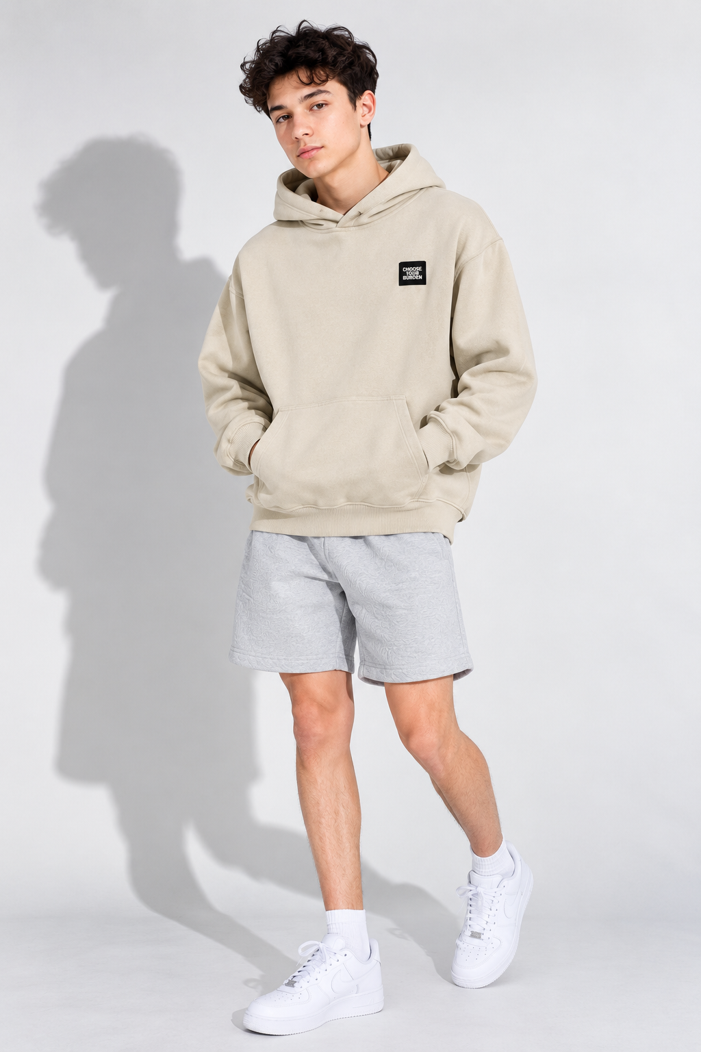 Schwerer Unisex-Hoodie — Oversize-Streetwear-Essential