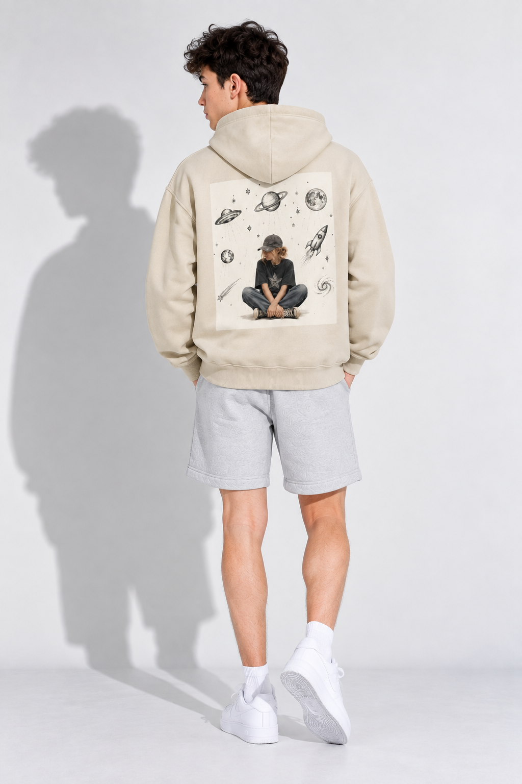Schwerer Unisex-Hoodie — Oversize-Streetwear-Essential