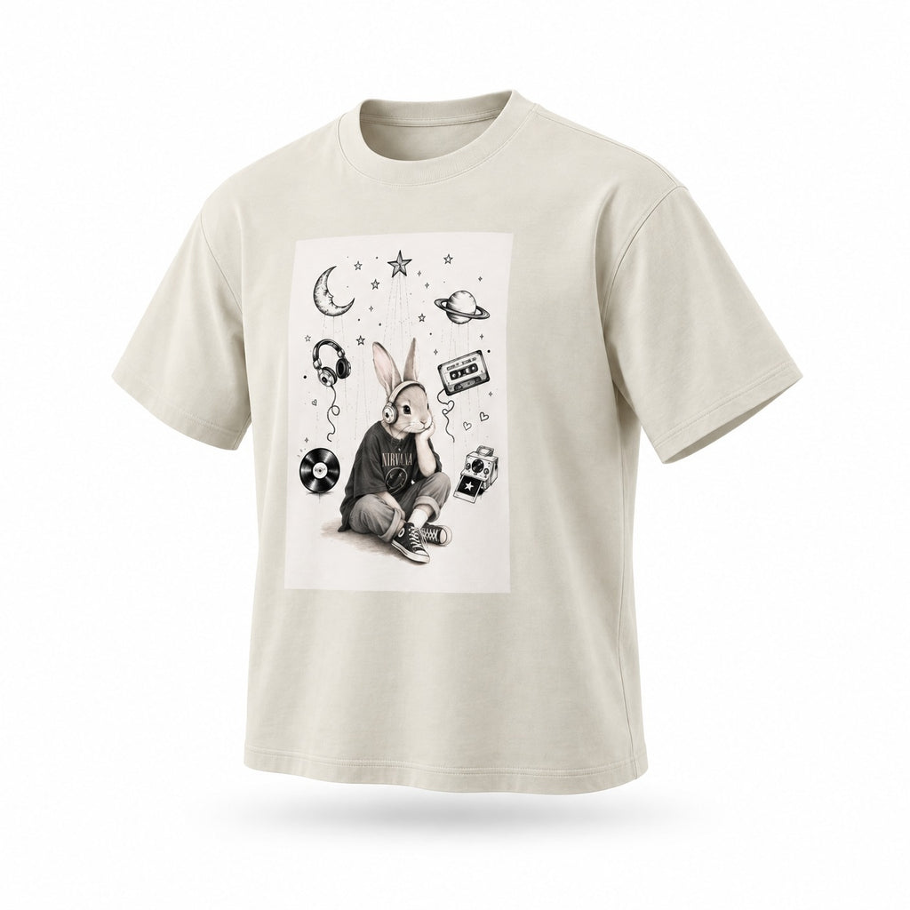 T-shirt unisexe en coton — Abricot Quotidien