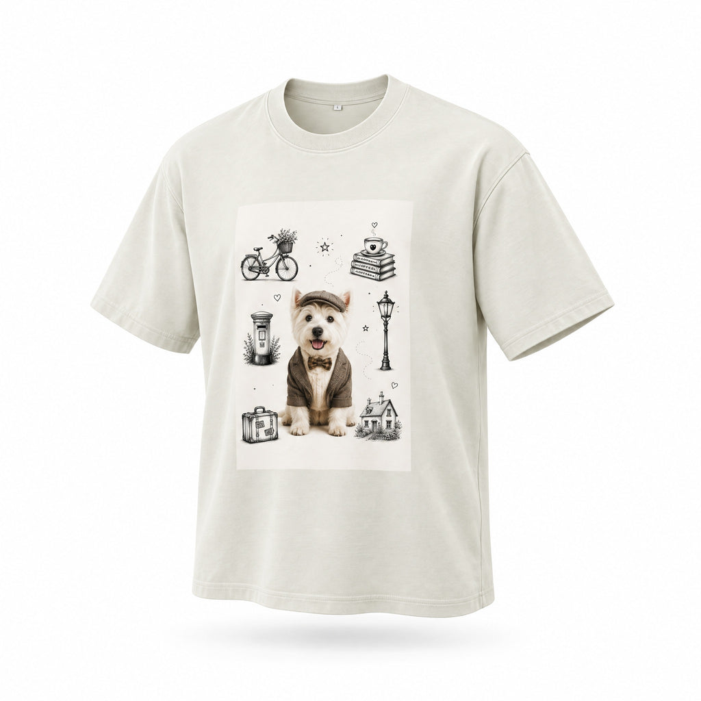 Heavyweight Loose Fit Cotton T-Shirt — Lavanzey Retro Casual Edit