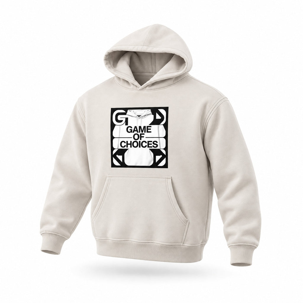 Sweat à capuche oversize en polaire effet délavé à la neige — Couche d'hiver abricot doux