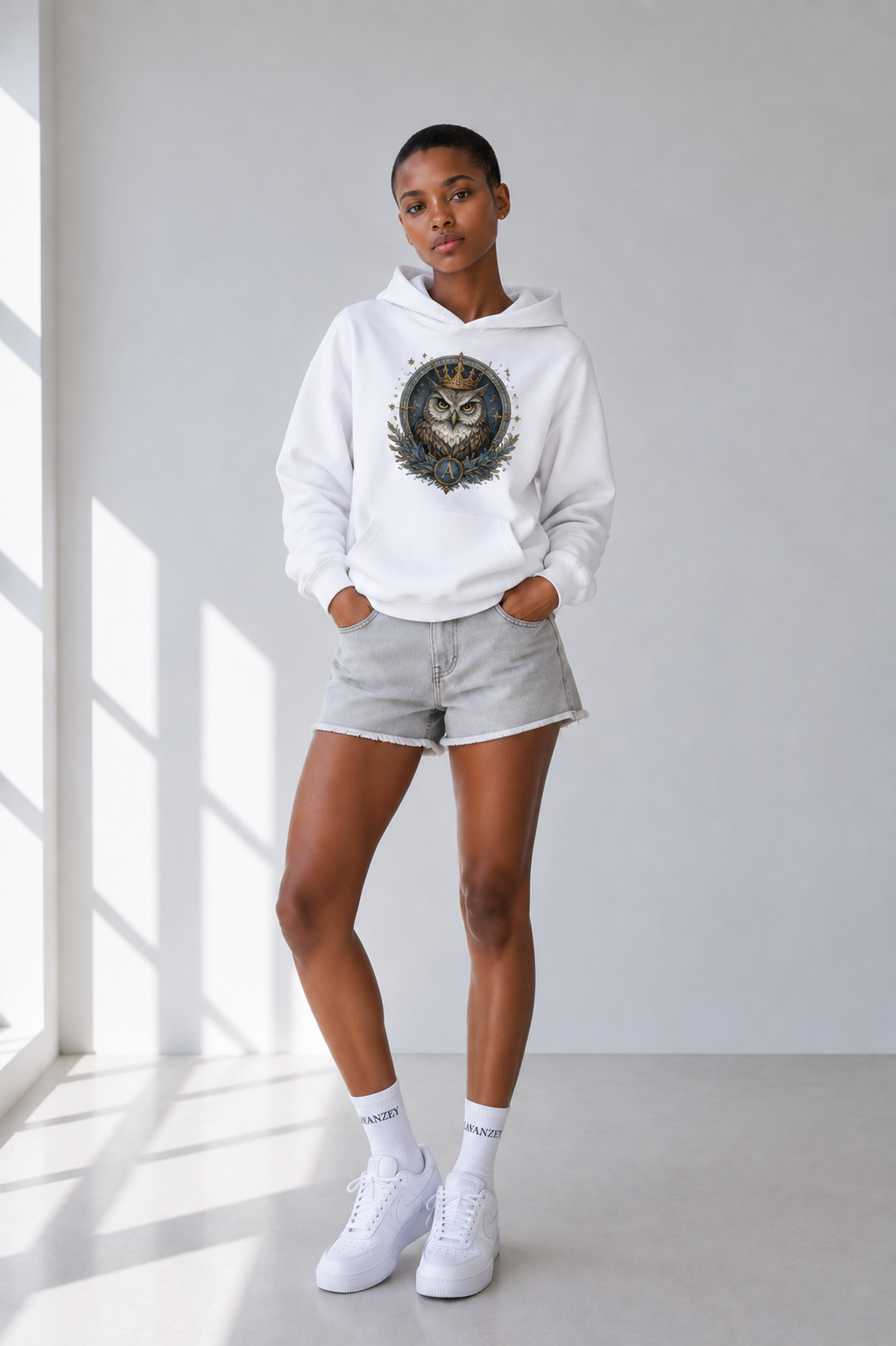 Heavyweight 430gsm Hoodie — Oversized Retro Streetwear for Gym & Weekend