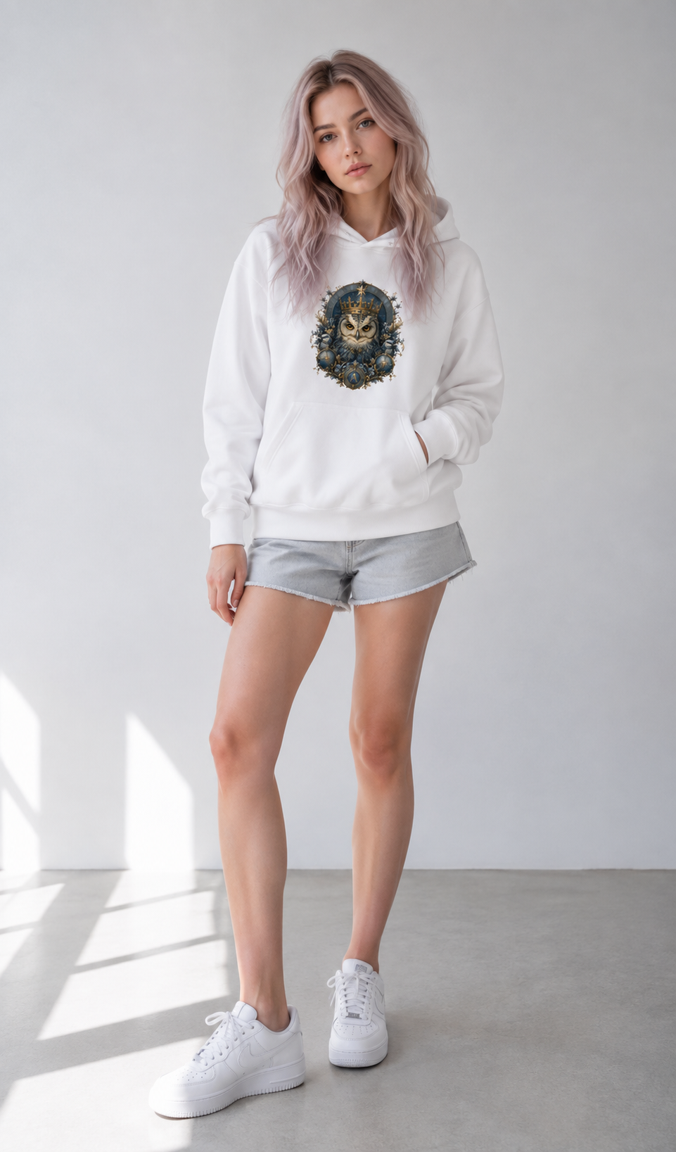 Heavyweight 430gsm Hoodie — Oversized Retro Streetwear for Gym & Weekend