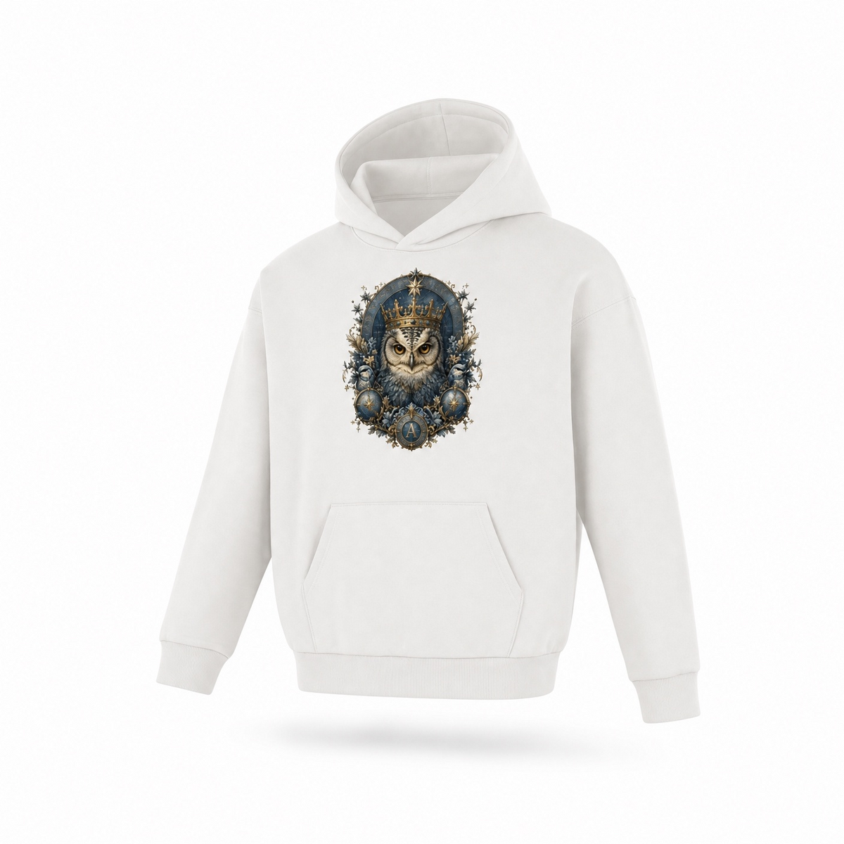 Heavyweight 430gsm Hoodie — Oversized Retro Streetwear for Gym & Weekend