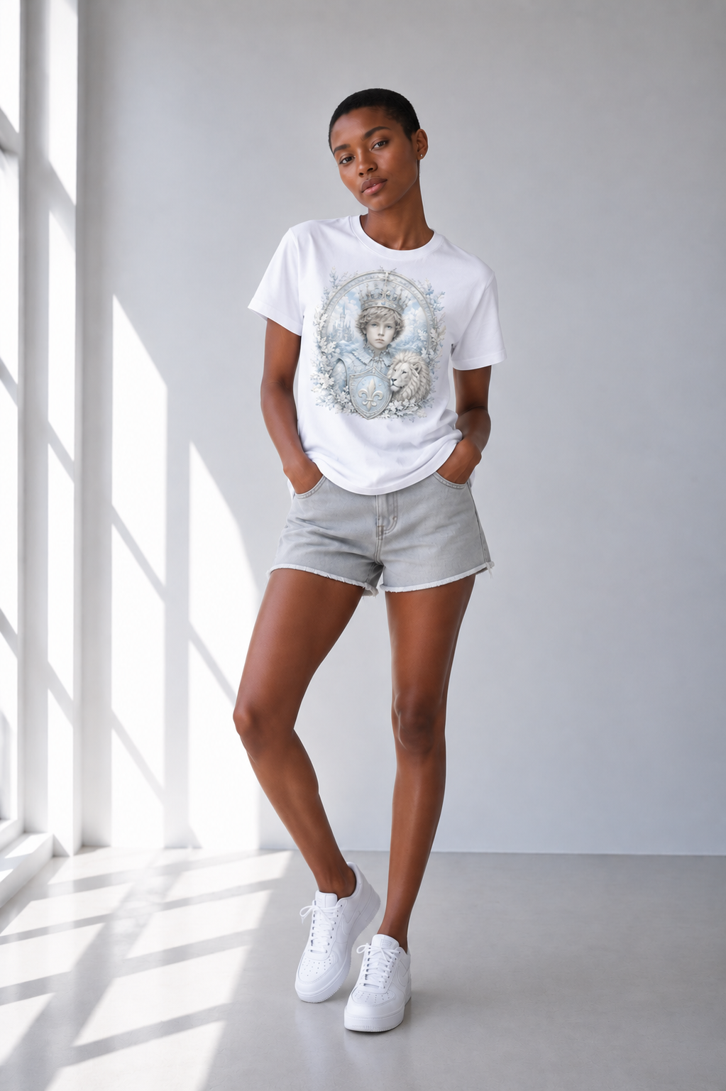 Oversized Cotton Longline T-Shirt — Retro Streetwear for Gym & Weekend