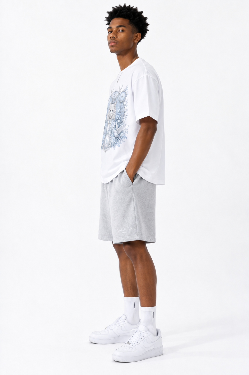Lightweight Cotton T-Shirt — Unisex Retro Everyday Streetwear Tee