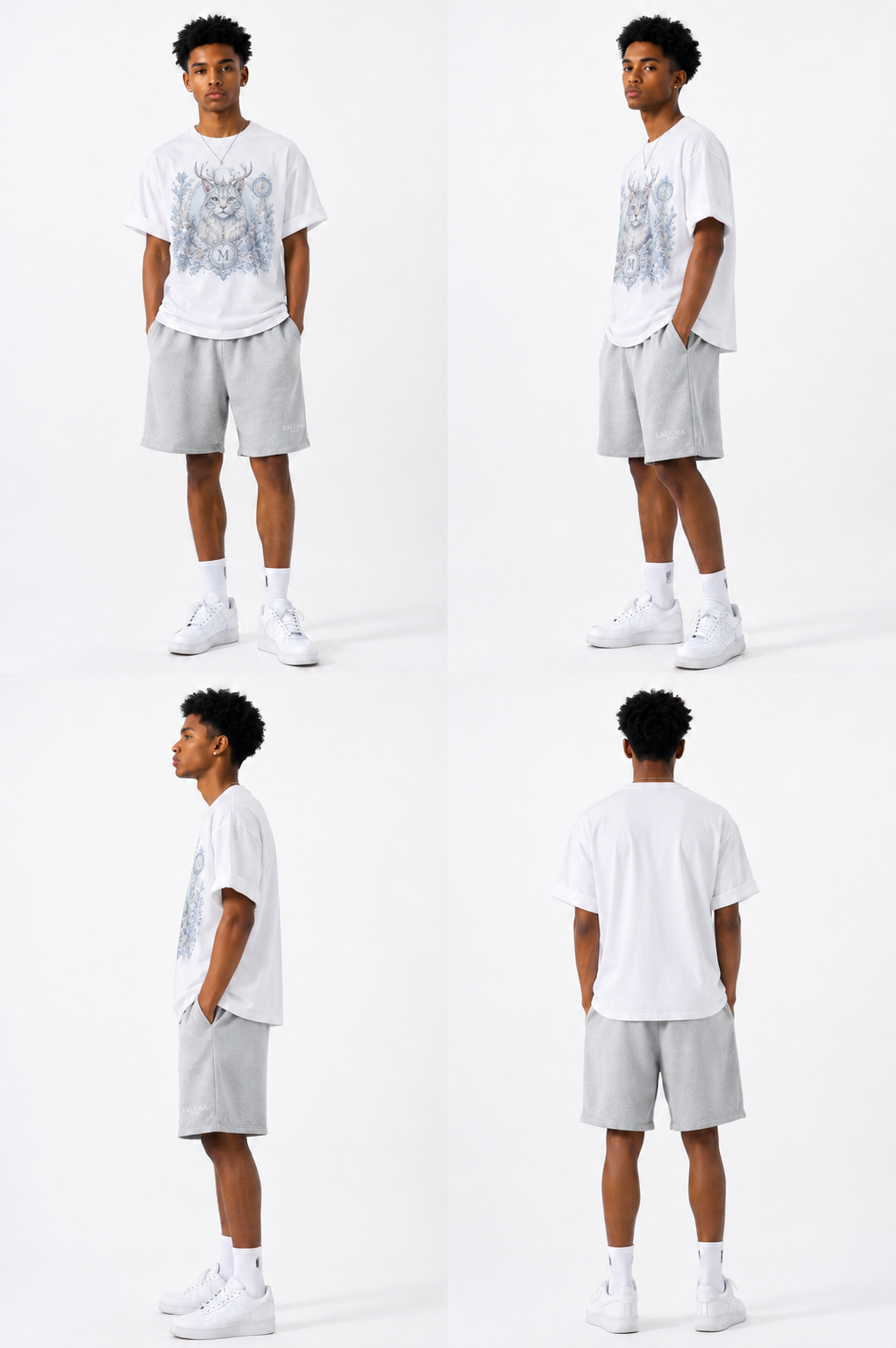 Lightweight Cotton T-Shirt — Unisex Retro Everyday Streetwear Tee