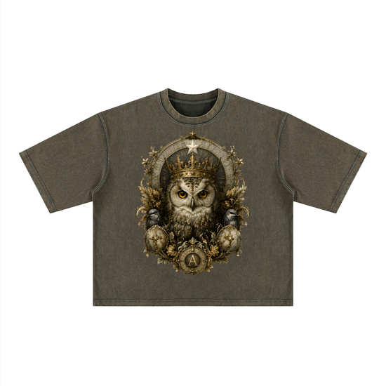 Unisex Heavyweight Mineral Wash Boxy T-Shirt