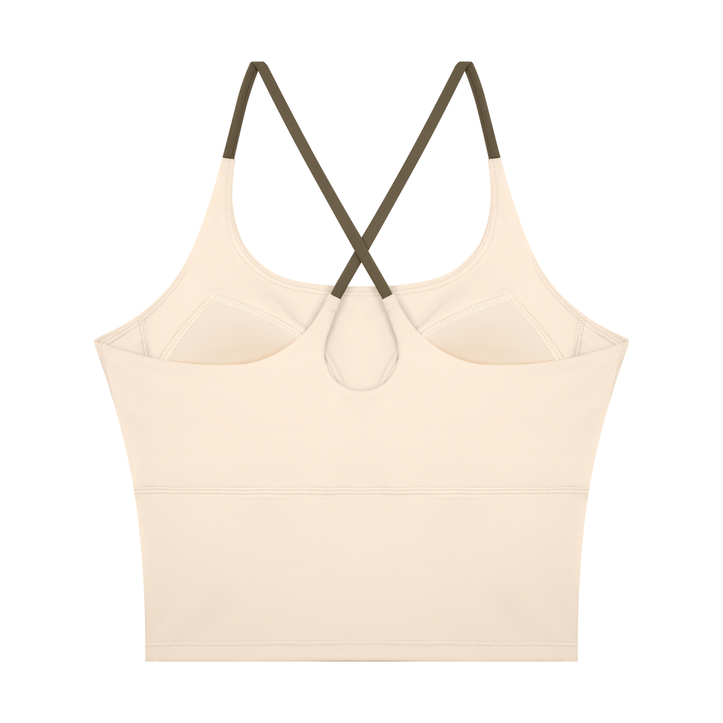 Débardeur de yoga color block pour femme — L'essentiel sportif du studio au week-end