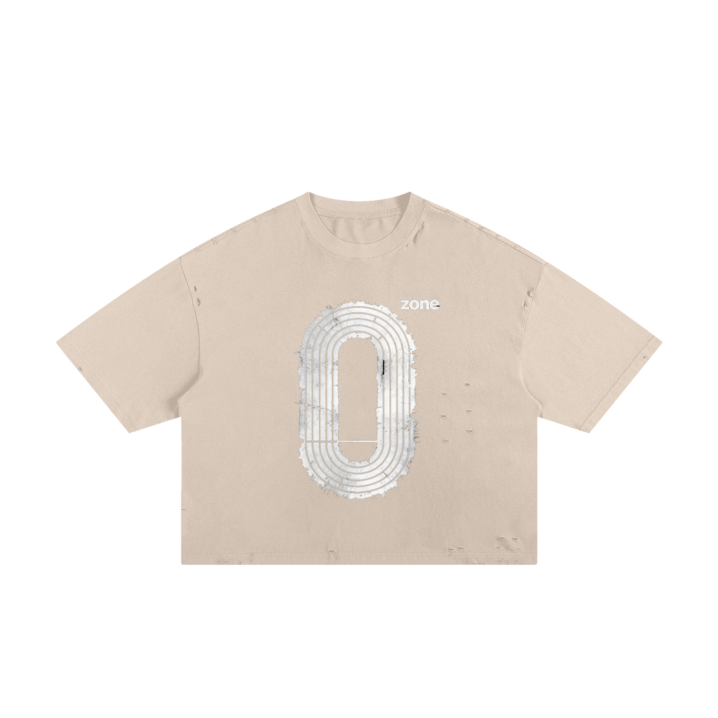 Classic Frayed Boxy Tee