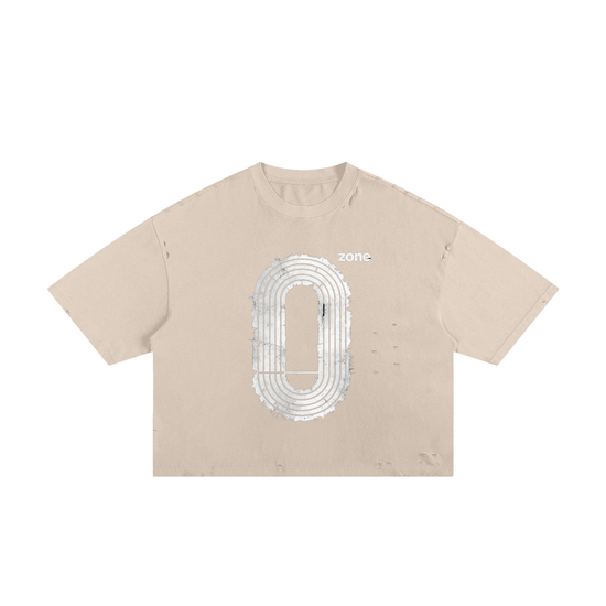 Classic Frayed Boxy Tee